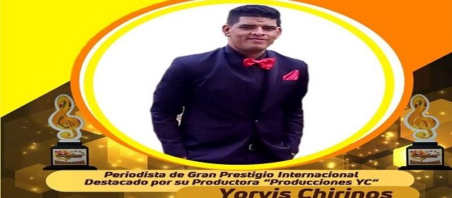 FUNCULATINO RECONOCE LA LABOR DE YORVIS CHIRINOS  Y SU PRODUCTORA “PRODUCCIONES YC”