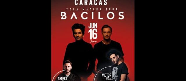 BACILOS LLEGA A VENEZUELA PARA PRESENTAR SU “TOCA MADERA TOUR”