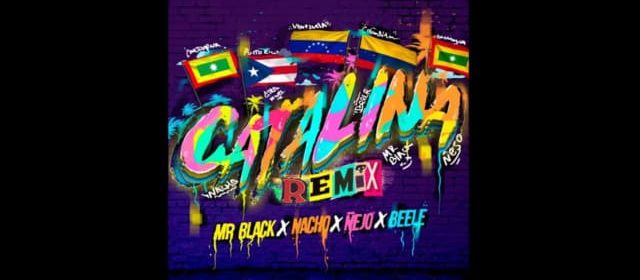 MR. BLACK EL PRESIDENTE PROMOCIONA LA “CATALINA REMIX” JUNTO A NACHO, ÑEJO Y BEÉLE