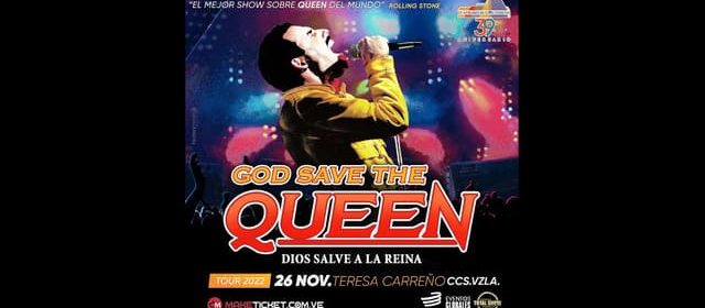 “DIOS SALVE A LA REINA”, EL MÁS IMPORTANTE TRIBUTO DE QUEEN LLEGA A VENEZUELA