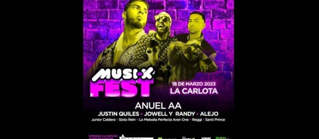 EL “MUSI-K FEST 2023” SERÁ EN LA CARLOTA