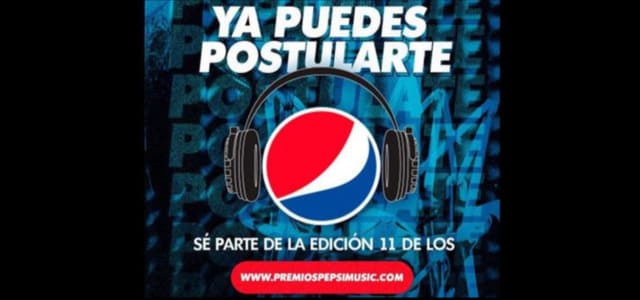 PREMIOS PEPSI MUSIC ANUNCIA EL INICIO DE SU FASE DE POSTULACIONES PARA EL AÑO 2023