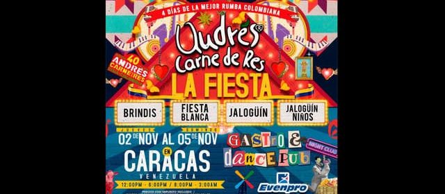 LA FIESTA DE “ANDRÉS CARNE DE RES” LLEGA A VENEZUELA DE LA MANO DE EVENPRO