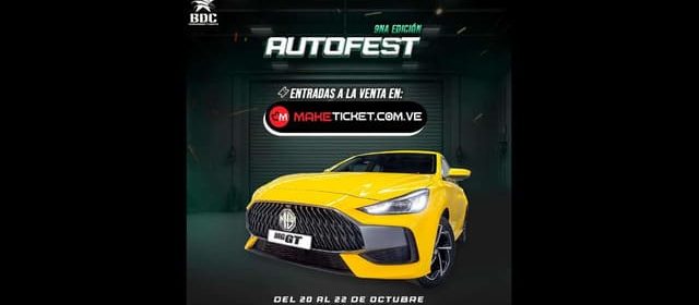 AUTOFEST VIENE SUPER RENOVADO Y EN DOBLE TANDAEN SU NOVENA EDICIÓN