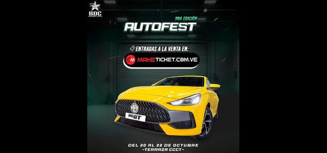 AUTOFEST VIENE SUPER RENOVADO Y EN DOBLE TANDAEN SU NOVENA EDICIÓN