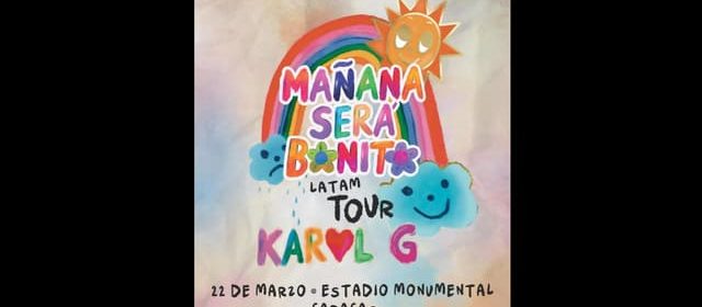 KAROL G CONFIRMA SU “MAÑANA SERÁ BONITO TOUR” EN LATINOAMÉRICA E INCLUYE VENEZUELA
