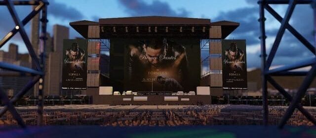 INICIAN LOS PREPARATIVOS PARA EL GRAN CONCIERTO DE ROMEO SANTOS EN CARACAS