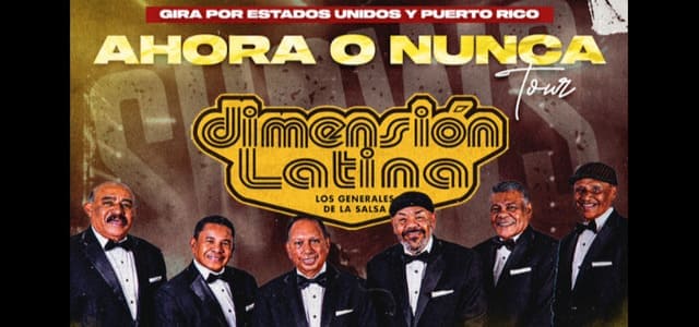 LA DIMENSIÓN LATINA ANUNCIA SU GIRA POR ESTADOS UNIDOS Y PUERTO RICO