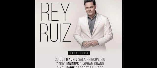 REY RUIZ LLEVARÁ SU SALSA ROMÁNTICA A EUROPA