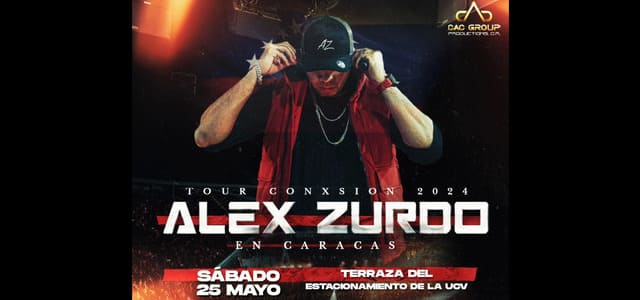 ¡SE VIENE! ALEX ZURDO CON CONCIERTO EN CARACAS