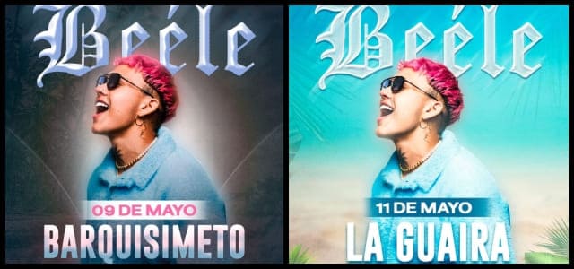 BEÉLE REGRESARÁ A VENEZUELA EN MAYO CON DOS CONCIERTOS ÉPICOS EN BARQUISIMETO Y LA GUAIRA