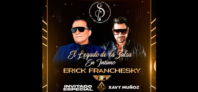 ERICK FRANCHESKY PRESENTARÁ “EL LEGADO DE LA SALSA” EN UN CONCIERTO ÍNTIMO EN CARACAS