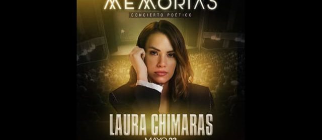 LAURA CHIMARAS OFRECERÁ UN CONCIERTO POÉTICO SIN PRECEDENTES EN CARACAS
