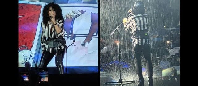 ¡BAJO LA LLUVIA! KARINA OFRECIÓ UN CONCIERTO MÁGICO EN SAN DIEGO